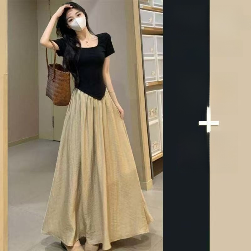 Midi Dress - plus Size Women's New Chinese Style