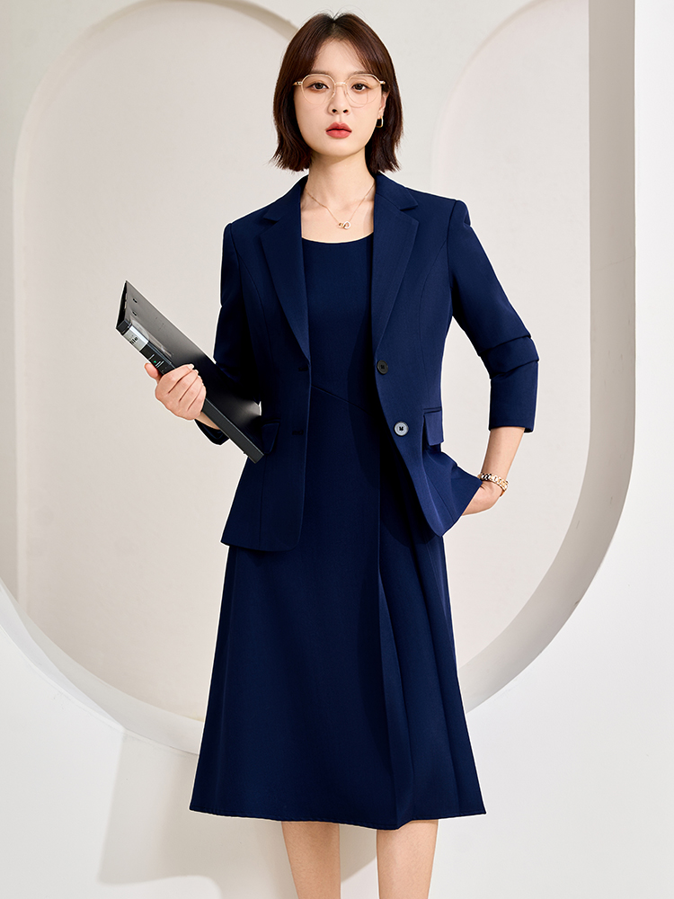 Red Gray Navy Office Ladies Sk - Women'S Red Formal Wear 评论和价格