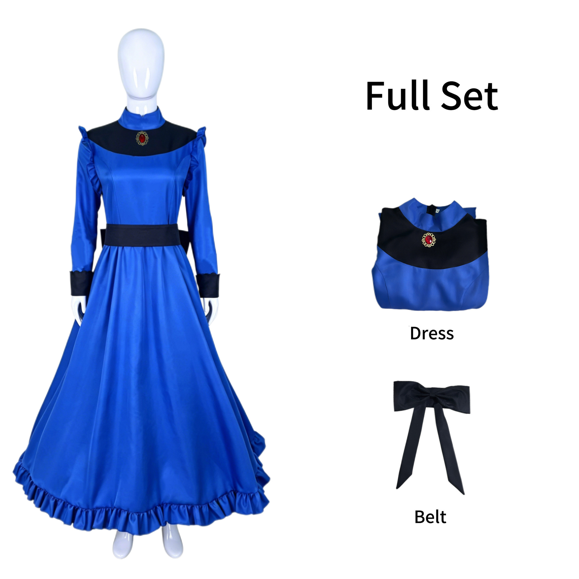 Anime Yubaba Cosplay Costume F - Evening Gown 评论和价格