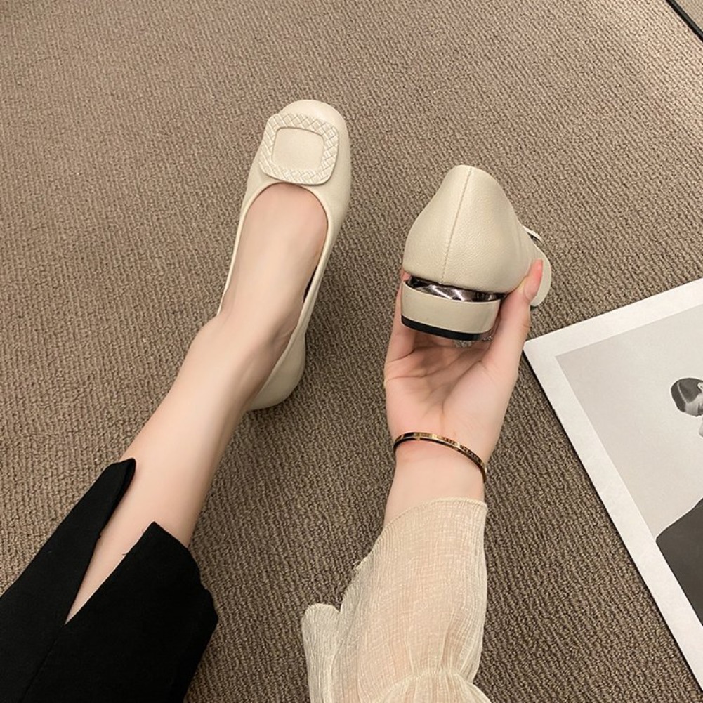 Soft Leather Cow Tendon Soft S - Womens Heels 评论和价格